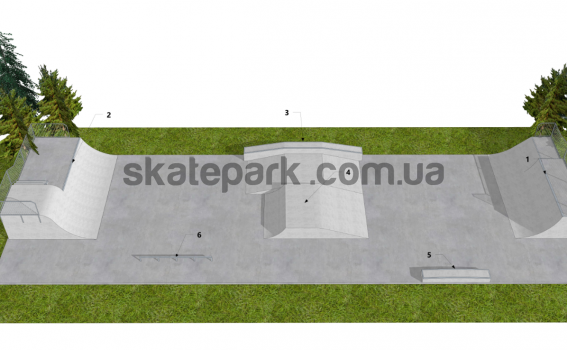 Skatepark betonowy OF2006031A2