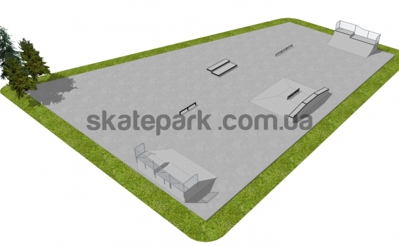 Skatepark betonowy OF2008004NW