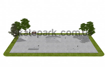 Skatepark betonowy OF2008016NW